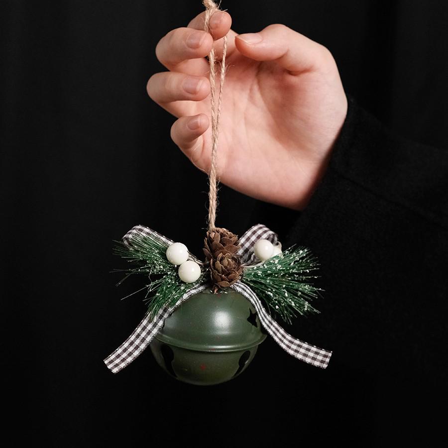 

Nordic Style 3D Bell Christmas Tree Ornaments - Simple Decorations for Christmas Eve Gifts.