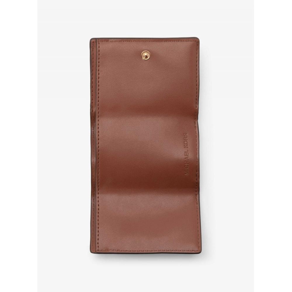 Michael Kors Greenwich Flap Trifold Extra Small Mk Signature 35f5ggrd0b150 Vanilla