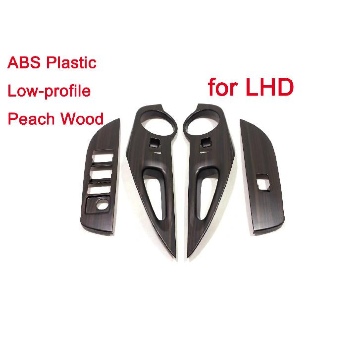ABS/Steel Window Glass Lift Switch Panel Cover Trim Decoration Lamp Frame Sticker For Toyota Corolla Cross XG10 2024+