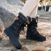 Außenhandel 2025 Winter verdickte Herren Schneestiefel Samt warm rutschfest wasserdicht Damen hohe Paar Schneestiefel