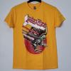 JUDAS PRIEST Screaming For Vengeance Camiseta XL Amarela Logo da Banda Masculina Camiseta Unissex