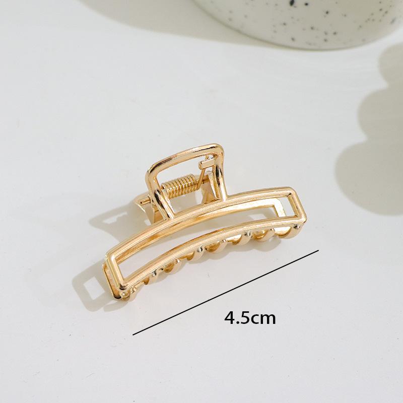 Metal Large Hair Claw Crab Clip for Women Girls Hairpins Korean Fashion Vintage Hair Accessories Hair Clips Headwearear