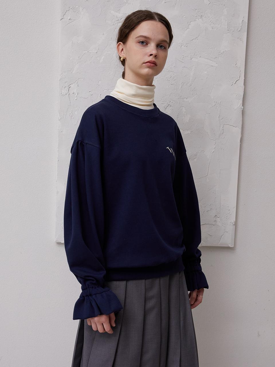 Свитшот Bemon Signature_Темно-синий Navy