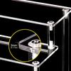 Multi Purpose Storage Rack Thickened Acrylic Step Organiser For Dessert Display Cosmetic Storage Space Saving Stand