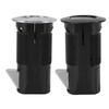 Cabinet Lock Zinc Alloy ABS Secure Round Embedded Push To Open Lock for File Drawer Cupboard Mailbox