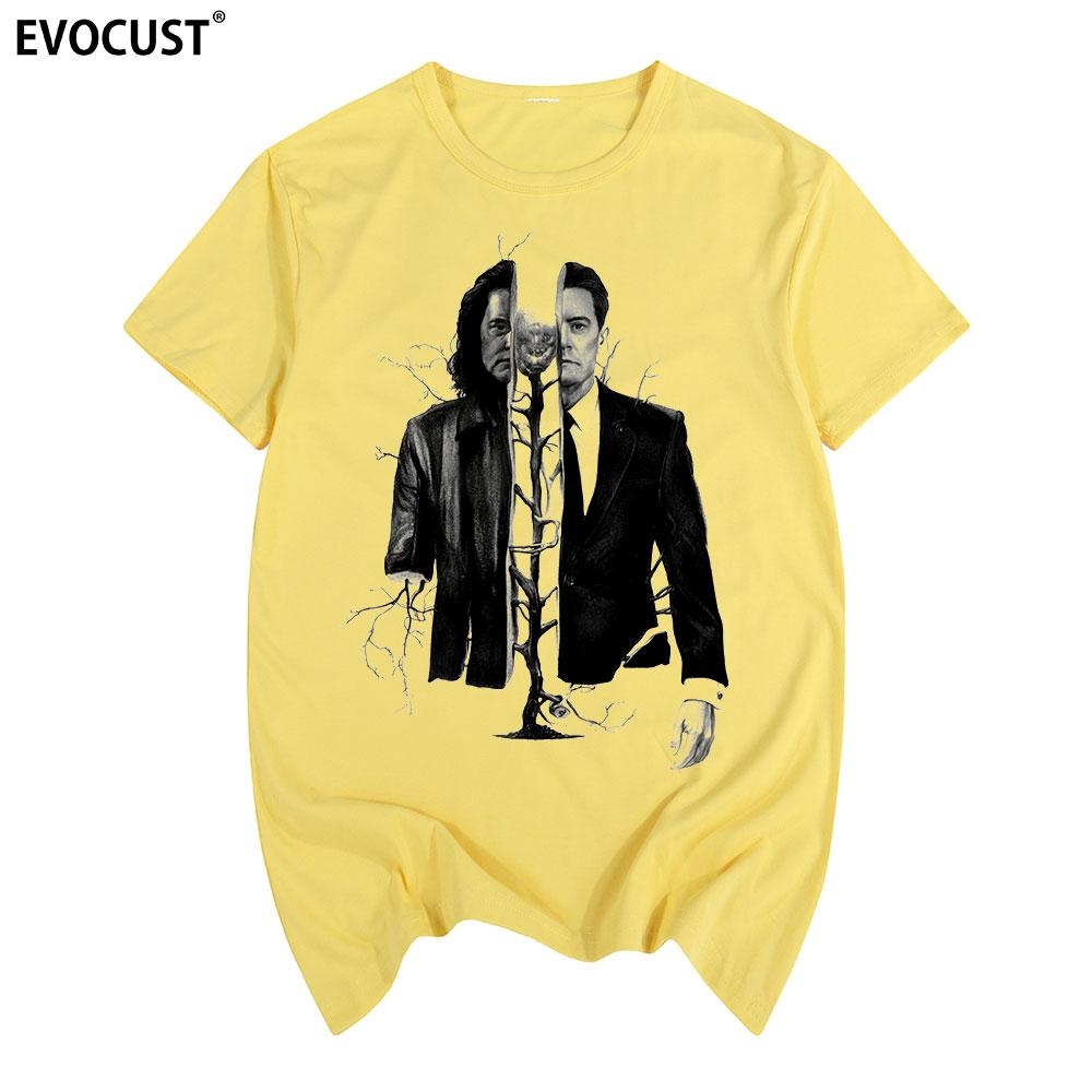 Twin Peaks 2019 Unisex Tops Fashion Clothes T Shirt Slim Fit Casual Unisex Tees Funny Tshirt