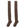 Anti-pilling Winter Warm Thigh-high Socks Seamless Compression Sock New Plush Knee Socks  Winter