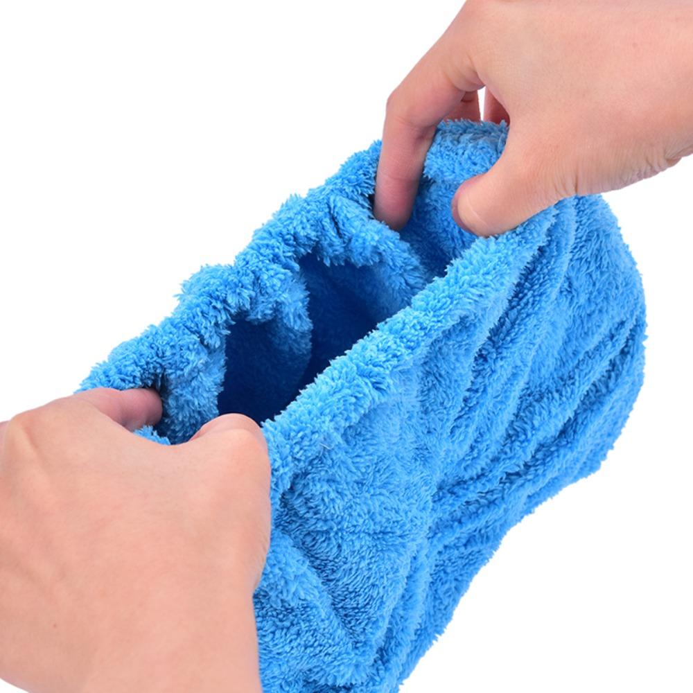 Absorpční multifunkční kryt na koště na odstraňování prachu Líný kryt na koště Mopovací hadřík na koště Korálový samet