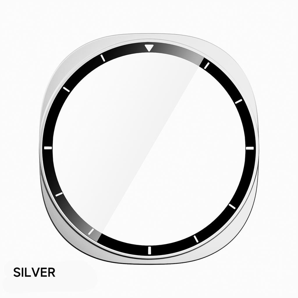 Tempered Glass+ PC Cover for Samsung Galaxy Watch 8 44mm All Coverage Protective Bumper Case for Galaxy Watch 8 40mm Accessories