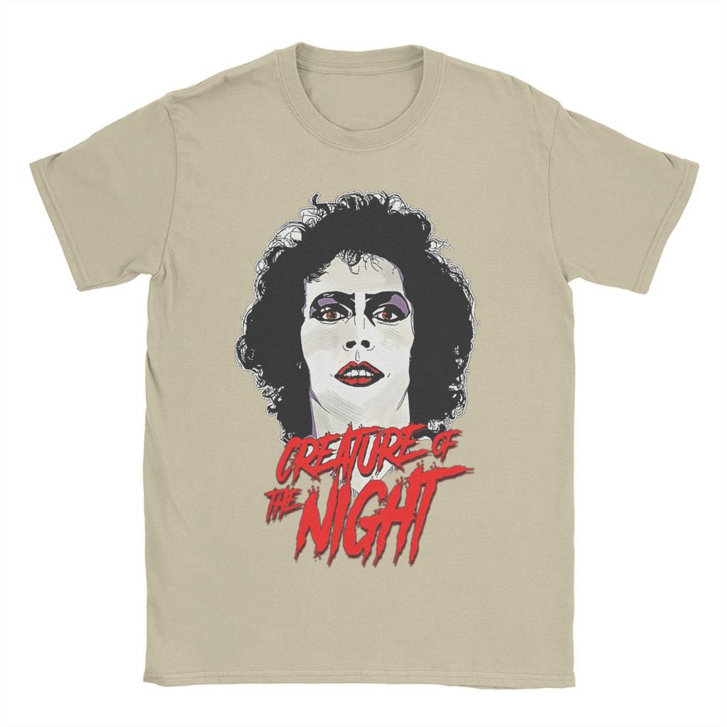 Men T-Shirt The Rocky Horror Show     Leisure Pure Cotton Tee Shirt Short Sleeve Funny T Shirt Round Collar Clothing 6XL