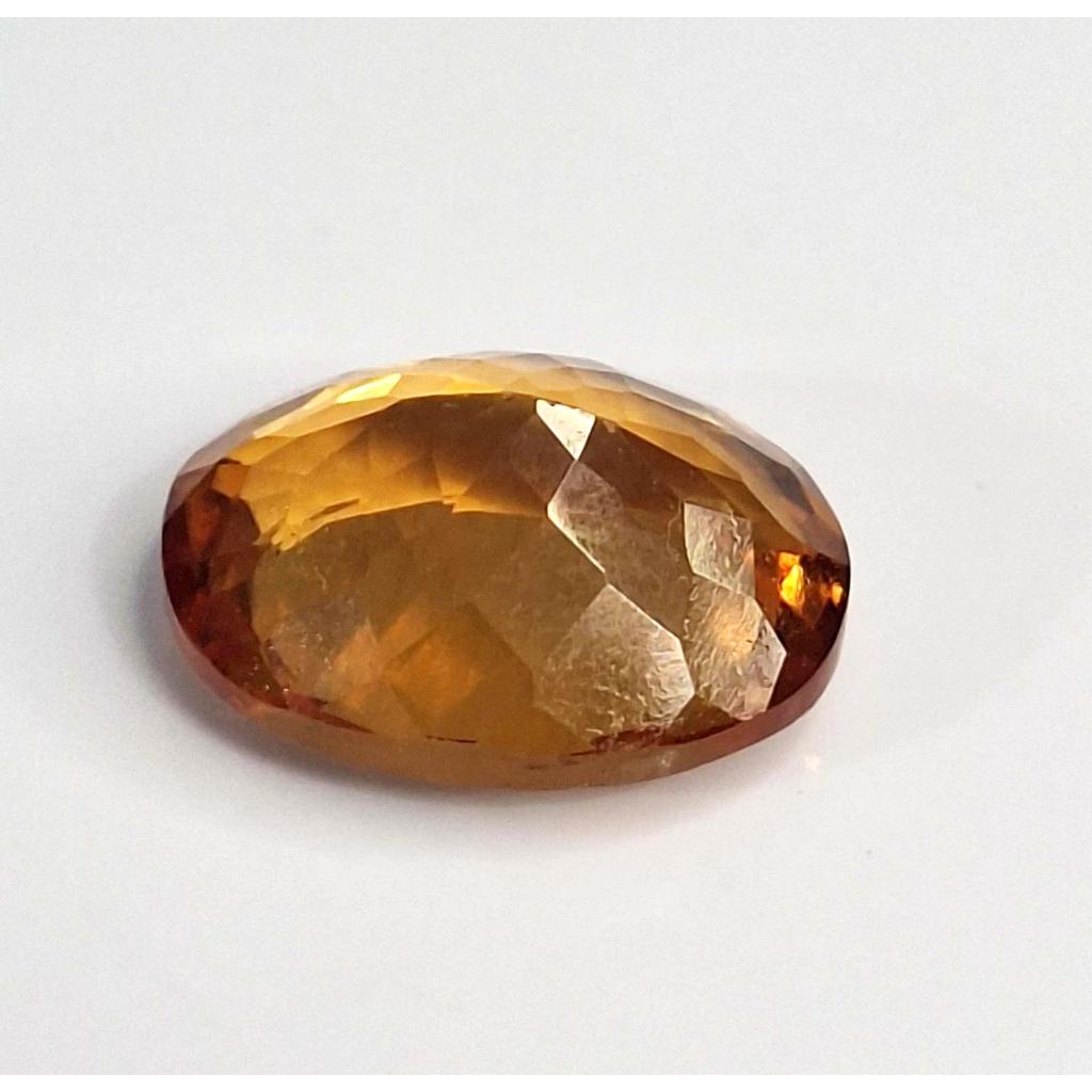 8-10 Ct Natural Orangies Yellow Citrine Oval Cut Beautiful Certified Gemstone