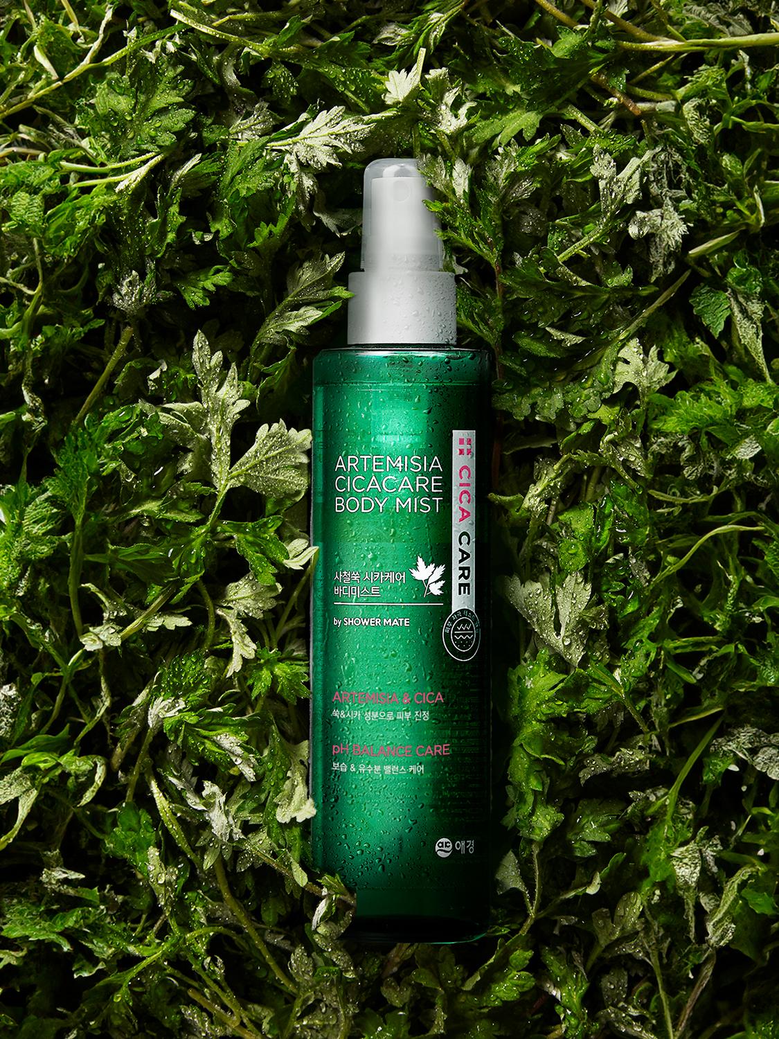 Showermate Mugwort Cica Care Body Mist 200ml 1ea