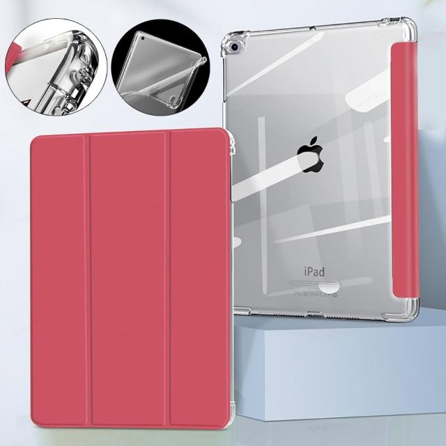Trifold PU Leather Case for IPad 10.2 Stand Protective Tablet Flip Slim Lightweight Cover for IPad Air 4