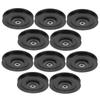 10pcs 115mm Nylon Fitness Bearing Pulley Home Gym Attachments Exercise Strength Training Accessory