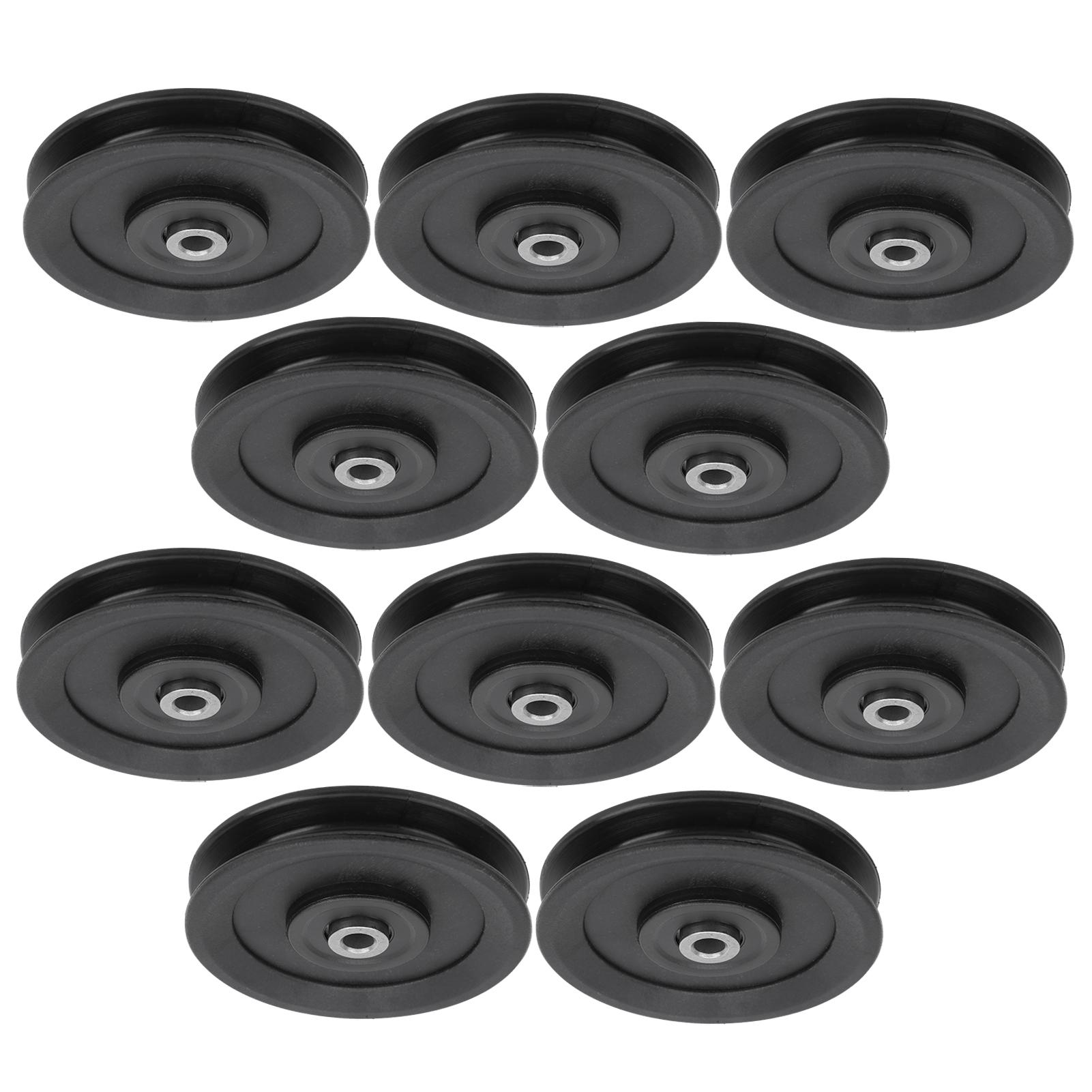 

10 шт. 115 мм нейлоновый фитнес-подшипник шкив домашние принадлежности для спортзала силовые тренировки аксессуары