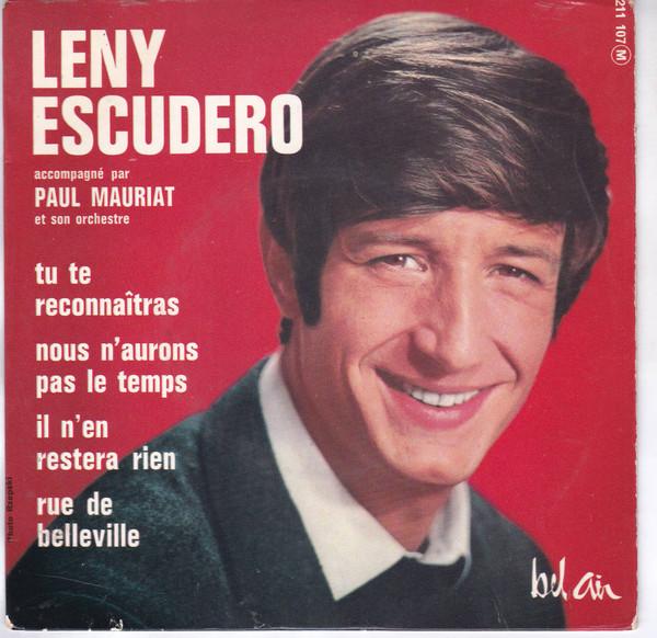 

7inch Record LENY ESCUDERO Tu Te Reconnaitras 211107 Bel Air 1963 France Pop Used
