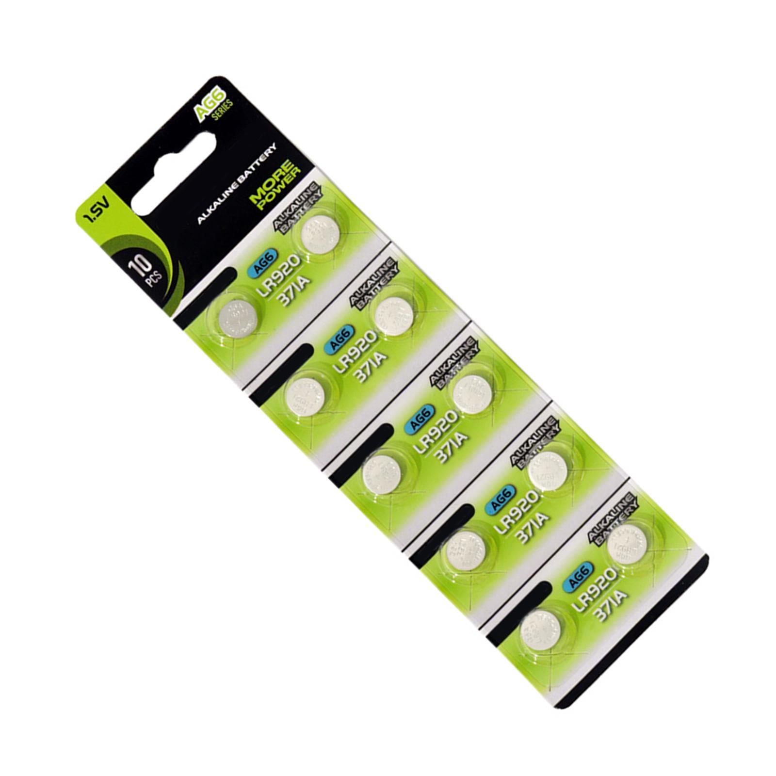 

10 шт/20 шт LR69 AG6 батарейка таблеточного типа 1,55 Вольт долговечная щелочная батарейка таблеточного типа для калькуляторов игрушечных медицинских устройств A
