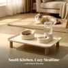 Pet Feeding Stand Minimalist Elevated Bowl Sturdy for Pets, Cats