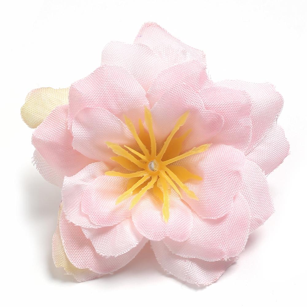 5/10Pcs Artificial Flowers Heads 5.5cm Fake Flowers for Home Decor Garden Wedding Decoration DIY Craft Wreath Gift Accessories