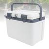 15L   Cooler, Portable Ice Box for the Drink for a Lightweight Insulation Carrier with the Handle for Beach Camping, Picnic Boat, Barbecue