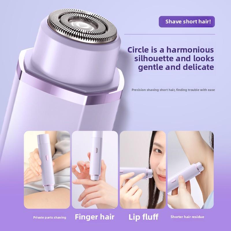 Private Parts Shaver Electric Shaving Knife Men and Women Household Private Pubic Hair Underarm Hair Girls Hair Removal Machine Trimmer