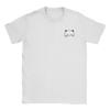 Cute Bubu in pocket T Shirt for Unisex Pure Cotton Vintage TShirt Round Neck  Tee Shirt Short Sleeve Tops 4XL 5XL