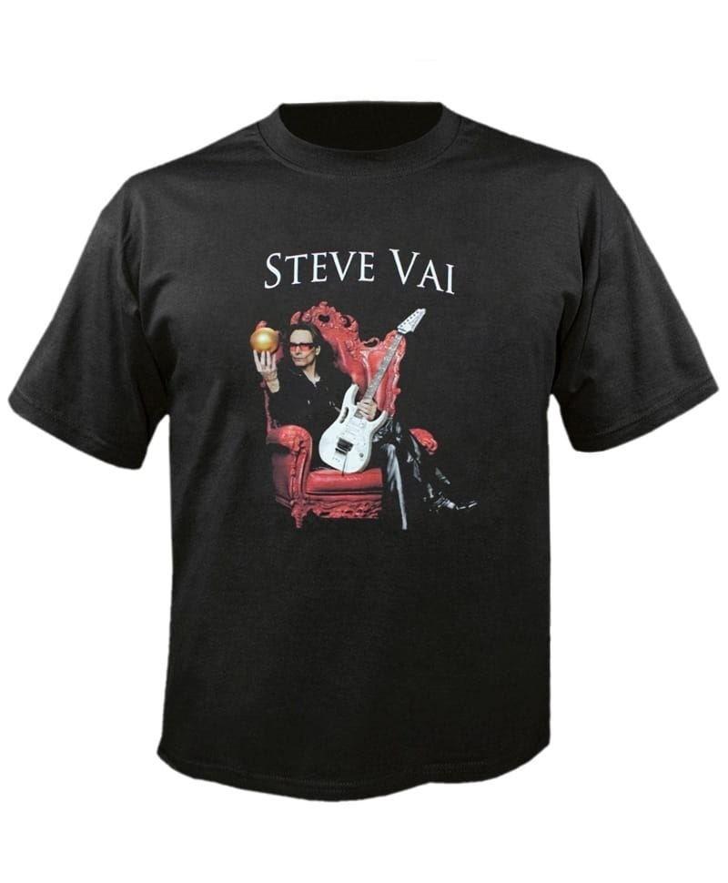 Collection Steve Vai Chair Gift For Fans Black S to 5XL Concert Shirt SG961 S разноцветный