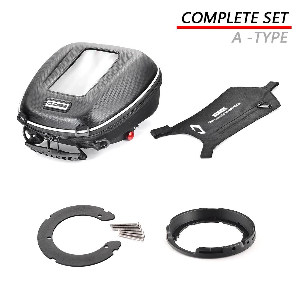 For Honda CB500X 2013-2018 CB500F 2016-2024 CBR500R 2016-2024 VFR1200X Crosstourer 1200 2014-2020 Quick Lock Fuel Tank Bag Lugga