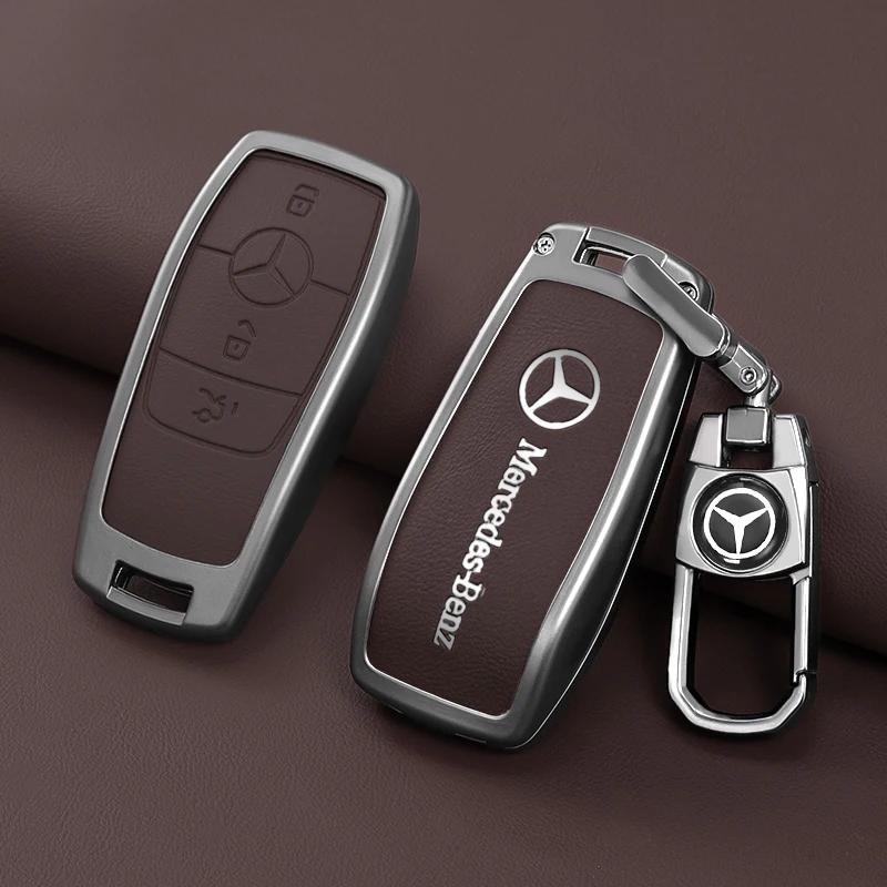 SUG2   Key Fob Cover for Mercedes Benz A B C E S Class W204 W205 W212 W213 W176 GLC MAYBACH Keyless Soft Case