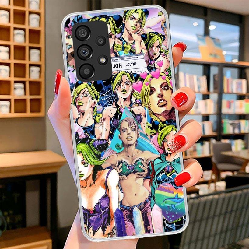 JoJo Bizarre Adventure Jolyne Cujoh Phone Case For Samsung Galaxy A17 A37 A57 A16 A26 A36 A56 A15 A25 A35 A55 A14 A24 A34 A54 A1