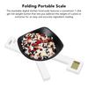 Folding Digital Kitchen Scale X Type Compact Portable LCD Screen 5 Units For Food
