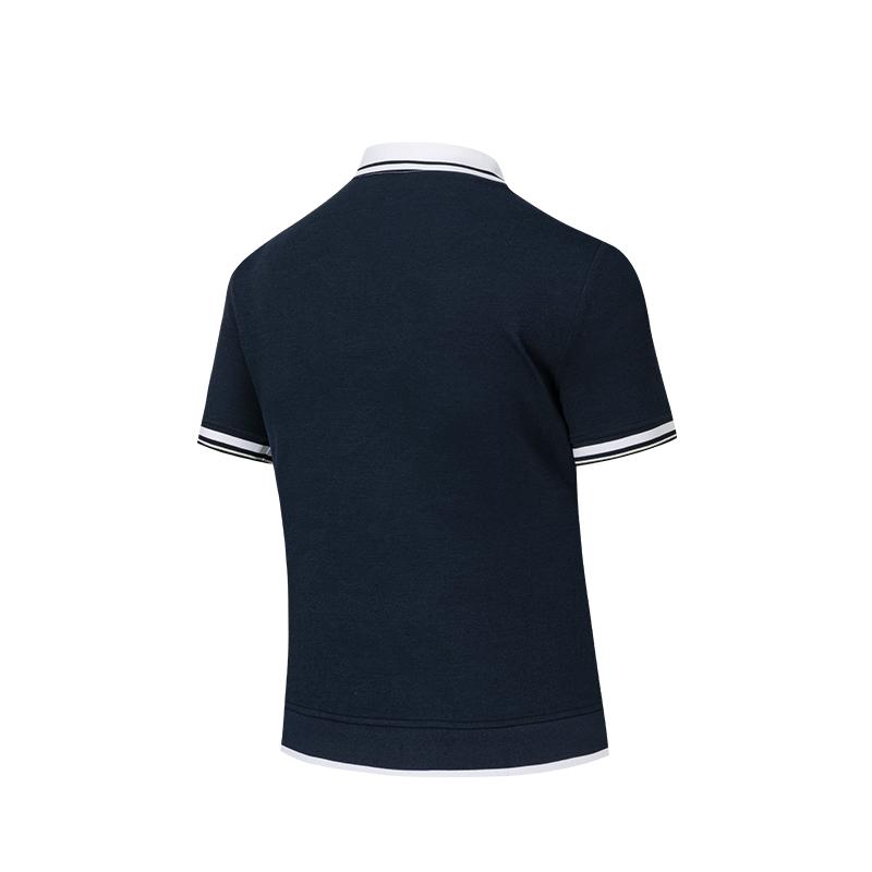 Anta Comfortable Breathable Versatile Fashion Casual Short Sleeve Polo Women Tops 162638106-3