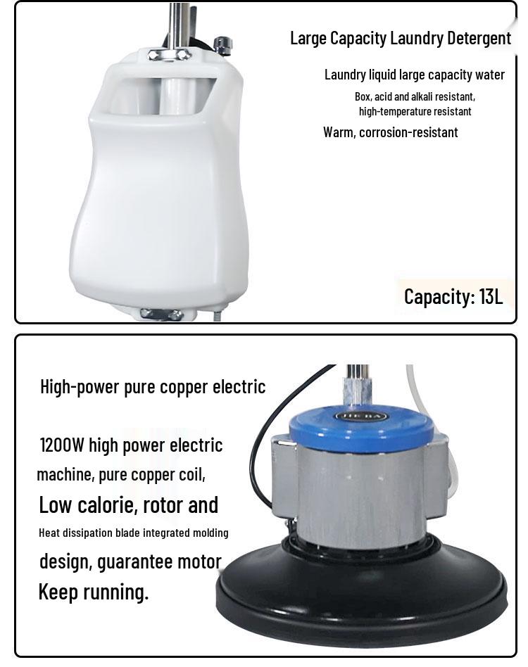 Jieba BF522 Multifunctional Floor Scrubber: Wash, Wax & Polish for Hotels and Carpet Cleaning