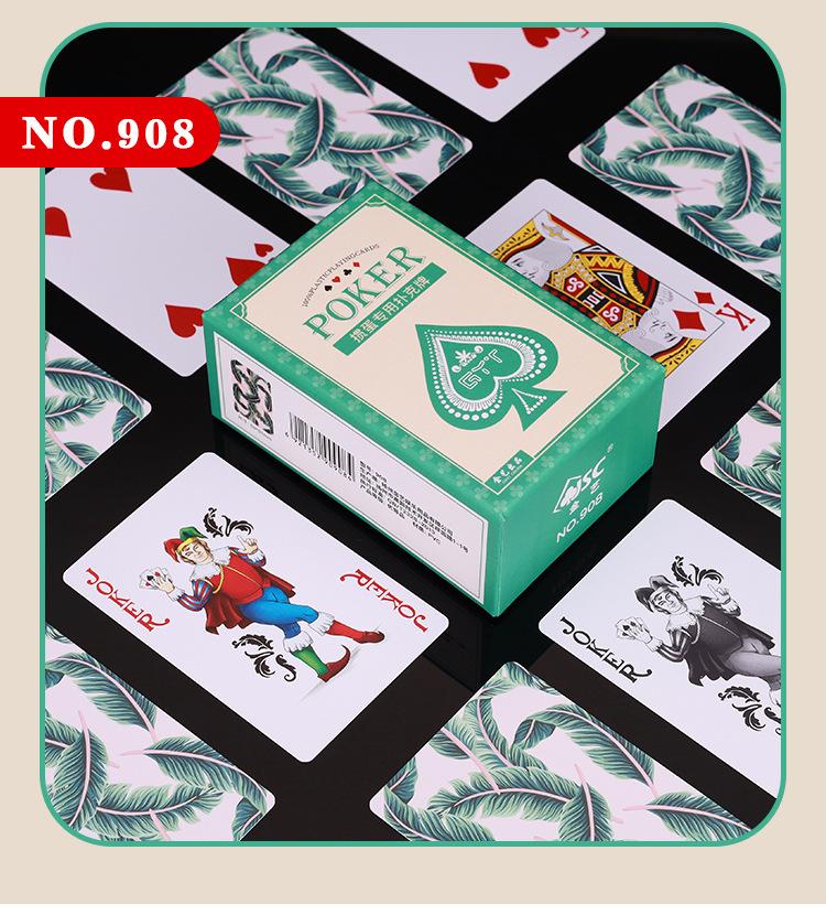 Jin Yi 2201 Waterproof Plastic Guandan Playing Cards - Durable, High-Quality Anti-Fold Cards for Guandan and Dou Dizhu Games.