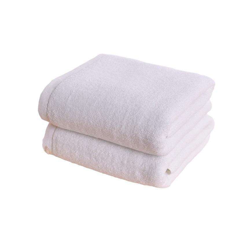 Bath B & B white large towel 70 * 140 soft absorbent cotton bath towel