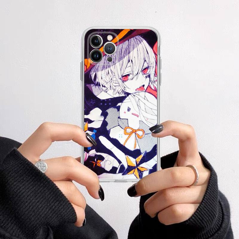 Anime Mafumafu Phone Case For iPhone 13 14 Pro Max XS XR 12 11 Pro 13 Mini 6 7 8 Plus Clear Back Cover Capa