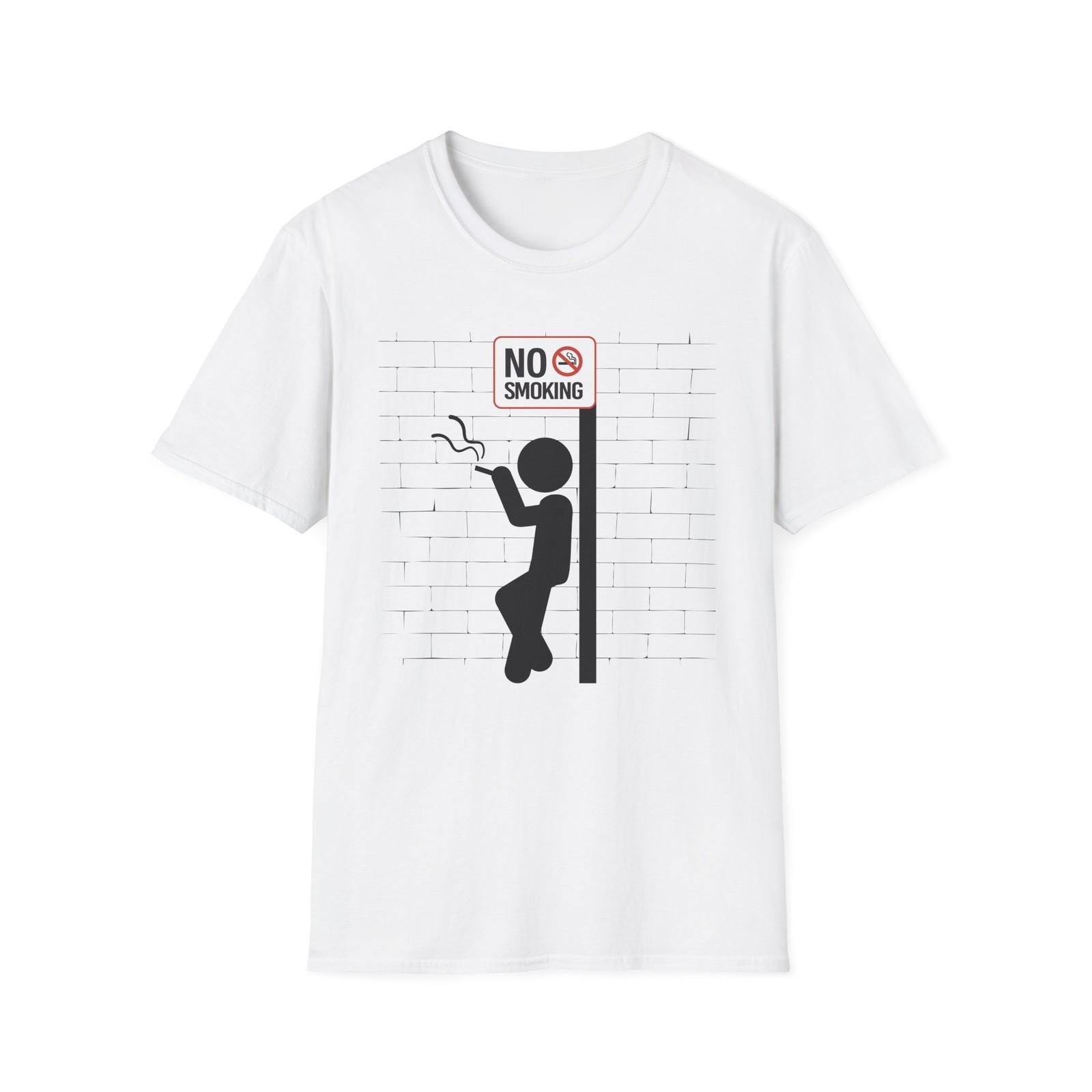 NO SMOKING | Funny Adult Shirt | Fashion | Unisex Softstyle T-Shirt XL