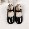 Children Princess Shoes Spring Autumn Classic Girls Leather Shoes Wedding Party Kids Causal Ballet Flat Shoes Shallow Non-slip