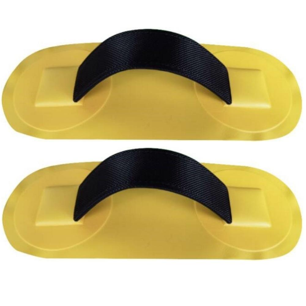 

2 шт. Ручка для переноски каяка Надувные лодки ПВХ Ремешок Ручка Заплатки для подлокотника - Белый 2pcs жёлтый