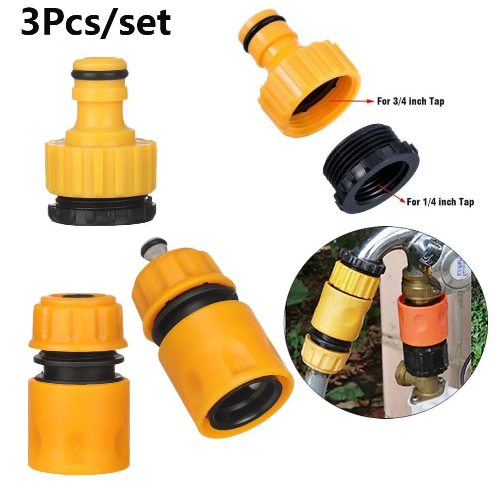 Quick Lawn Car Wash Tube Adapter Extender Garden Hose Connectors Watering Pipe Joint Irrigation