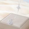 Stainless Steel Witch Knot Mystical Sacred Symbol Tetragrammaton Spiritual Protection Esoteric Protection Jewelry Gift Giving