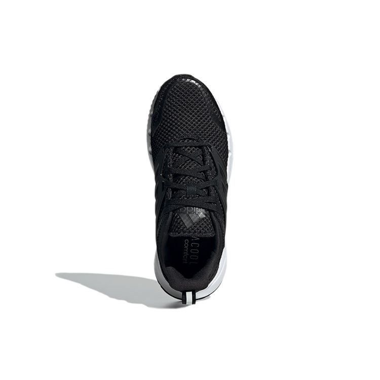 Adidas Ventice Comfortable Sports Fabric Synthetic Leather Breathable Low-Top Running Shoes Women Sneakers Black White FY9609
