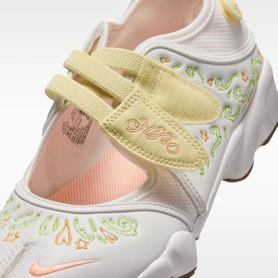 Nike Air Rift Casual Shoes Women's White Green Yellow