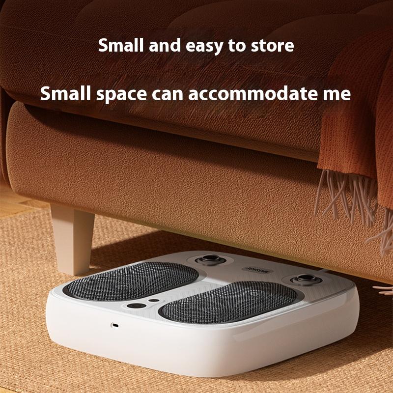 Jinkairui Foot Shaker Automatic Kneading Foot Massager Hot Compress Vibration Massager