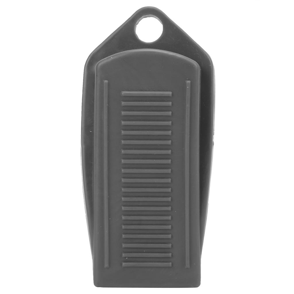Gray Rubber Door Stoppers No Sliding Door Stop Wedge Stackable Flexible Door HolderGray