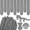 260 Pack of Thickened Long Magic Balloons for Modeling, Weaving, Birthday Decorations, and Ground Promotions