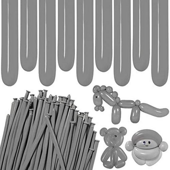 260 Pack of Thickened Long Magic Balloons for Modeling, Weaving, Birthday Decorations, and Ground Promotions