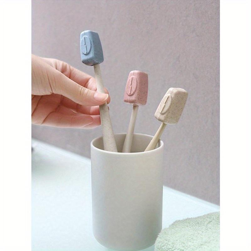 Silica Gel Portable Toothbrush Case - Keep Your Toothbrush Clean & Safe On The Go!Travel Essentials, Travel Organizer for Beach, Summer Vacation Back