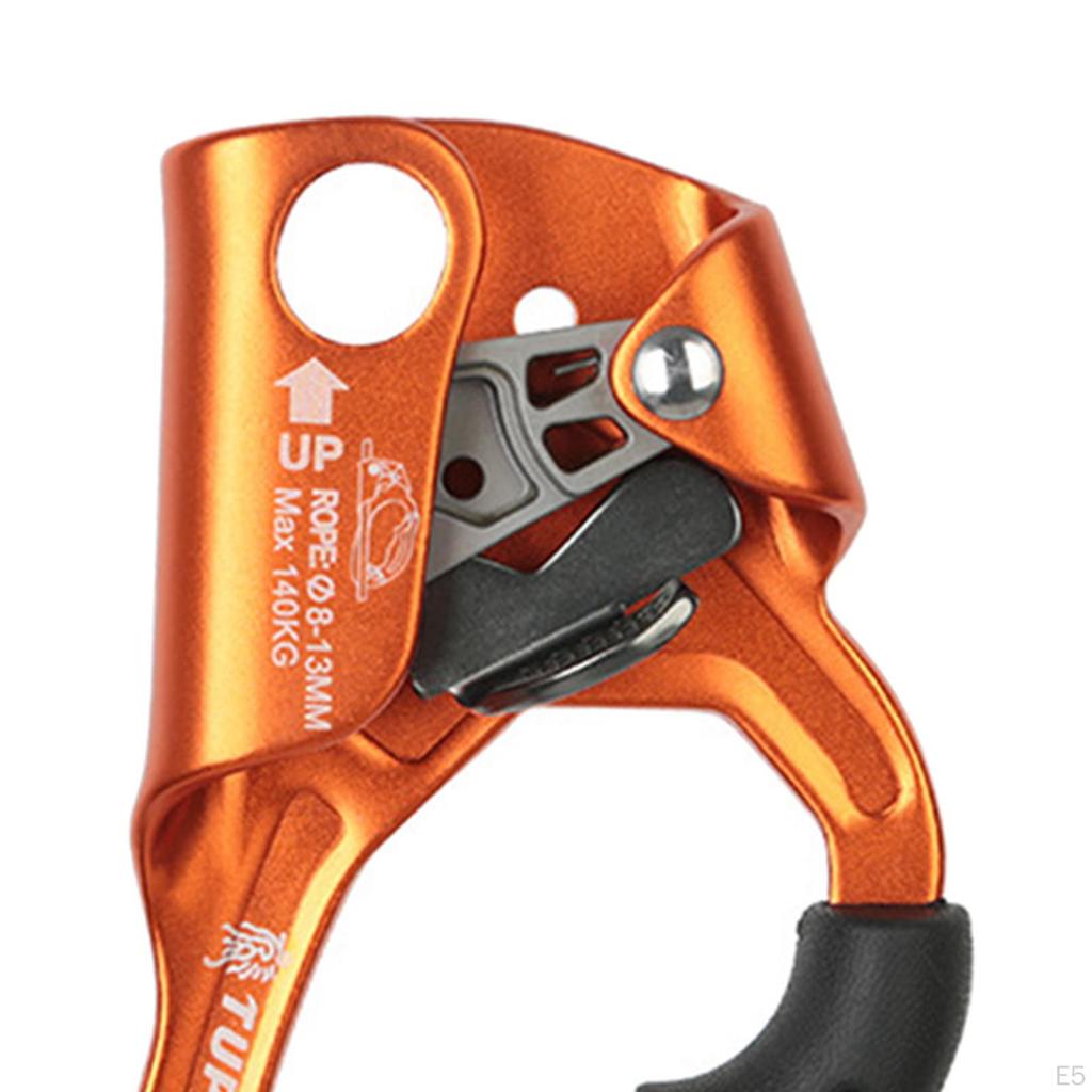 Steigklemme Legierung Langlebig Tragbar Leicht Ergonomisch für Bergsteigen 8~12mm Seil, Klettern, Baumpfleger ,