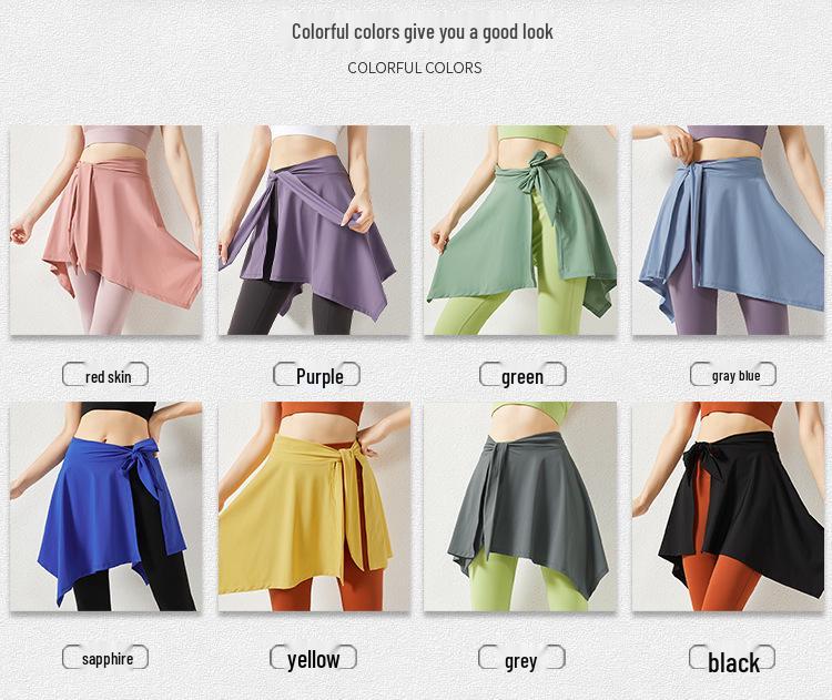 Lulu Women's Plus Size Hip-Covering Yoga Skirt